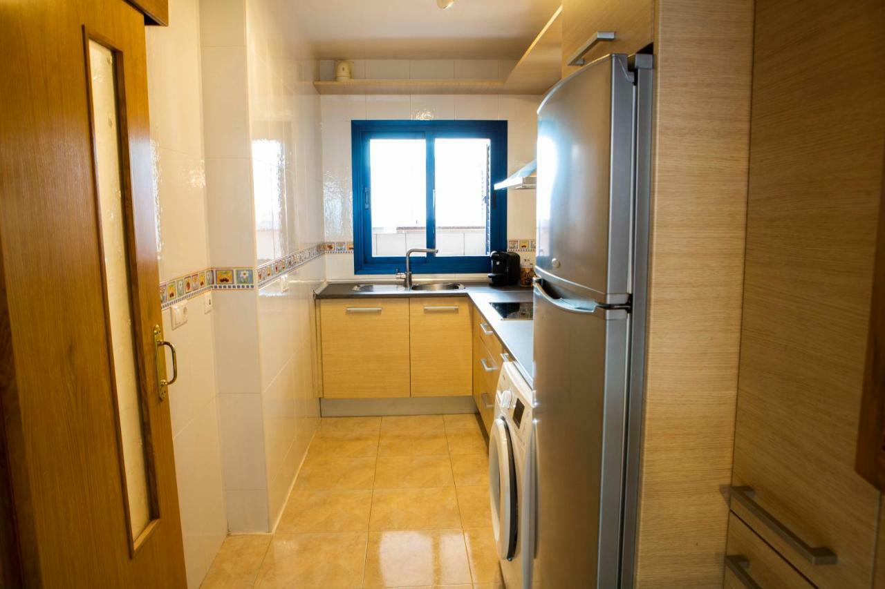 Apartment Las Sirenas, Wifi 100 Mb, Sea View Roquetas de Mar Kültér fotó